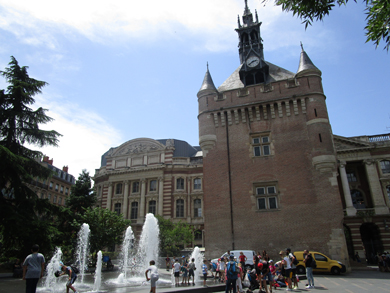 La Fontaine du Square Chrles-de-Gaulle