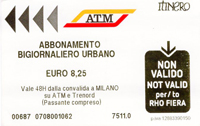 Milano - ATM card