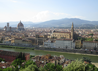 Panorama from Piazza Michelangelo