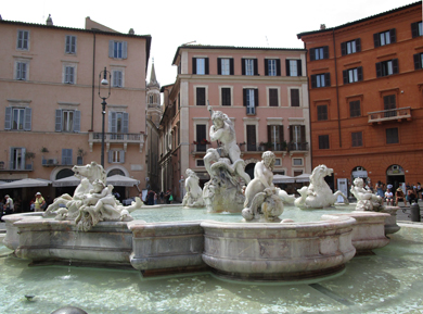 Piazza Navona - Fontana de Neptune