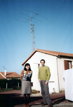 F6BOC and his antenna