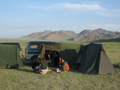 Camp site near Chandmani